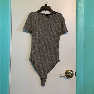 Sweater material bodysuit